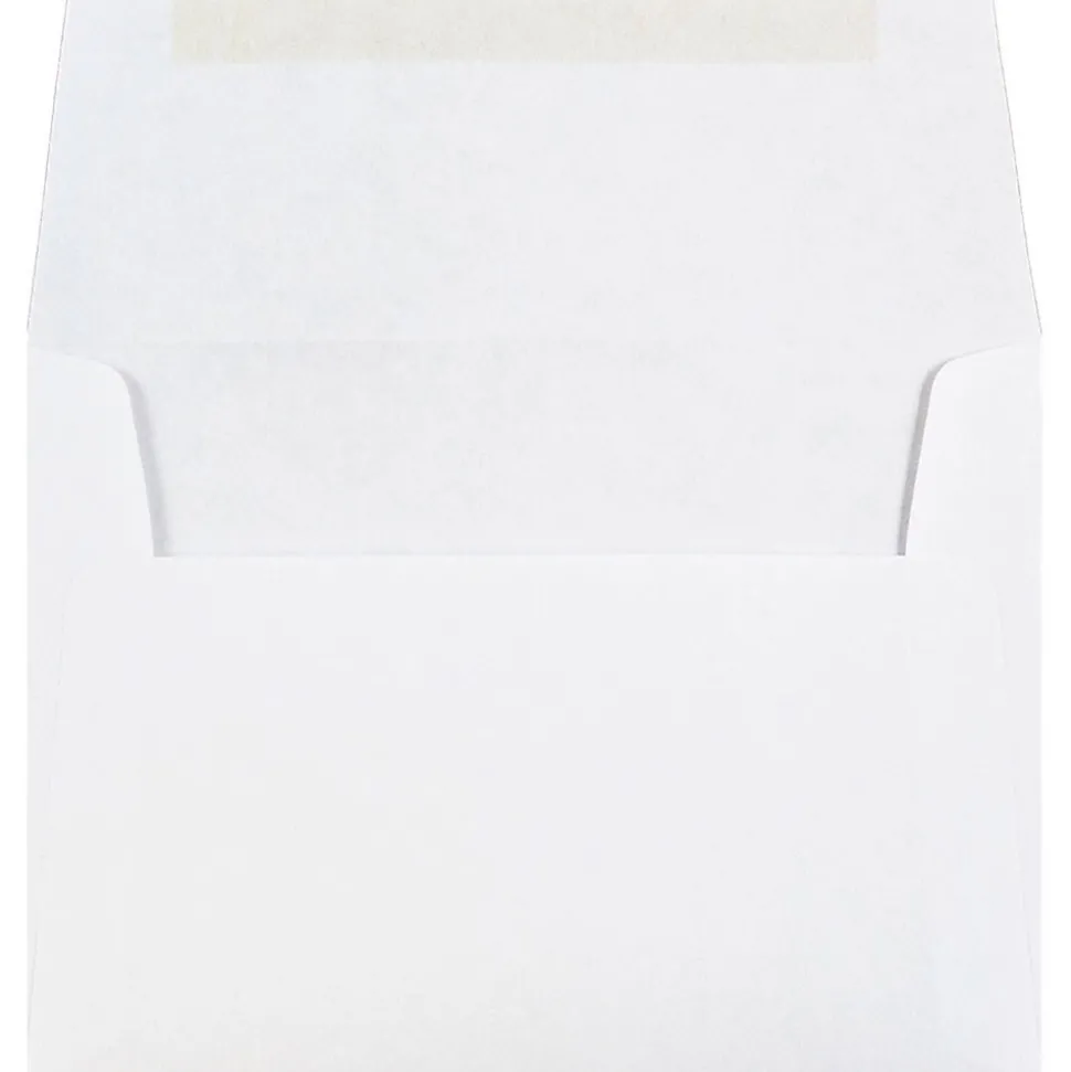 JAM Paper A2 Invitation Envelope, 4 3/8" x 5 3/4", White, 1000/Pack (MOOP6250LDB)