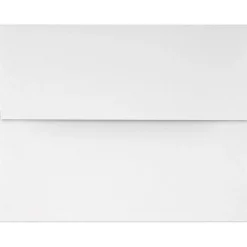 JAM Paper A4 Self Seal Invitation Envelope 4 1/4" x 6 1/4", White, 50/Pack (4872-WPC-50)