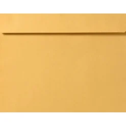 JAM Paper Booklet Envelope 10" x 13", Brown Kraft, 50/Pack (16162-50)