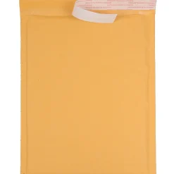 JAM PAPER Bubble Lite Padded Mailers, Size 7, 14 1/4 x 18 1/2- Brown Kraft, 100/Pack (GCST657H)
