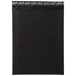 JAM PaperĀ® Bubble Lite Padded Mailers, 9 x 12, Black Kraft, 25/Pack (kp9x12bl)