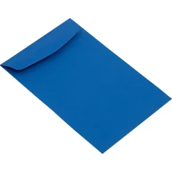JAM Paper Catalog Envelope 6" x 9", Presidential Blue, 50/Pack (363913003FI)