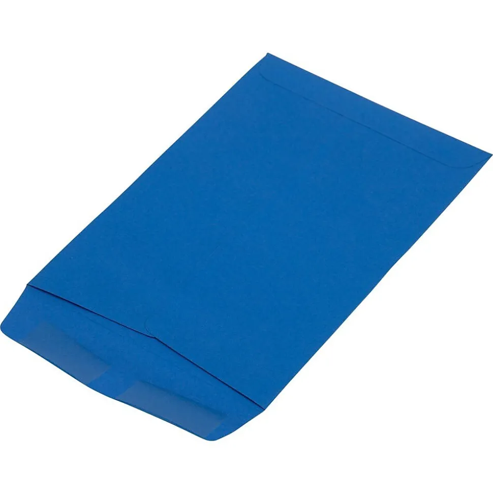 JAM Paper Catalog Envelope 6" x 9", Presidential Blue, 50/Pack (363913003FI)