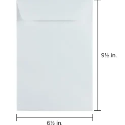 JAM PAPER Commercial Open End Catalog Envelopes, 6 1/2