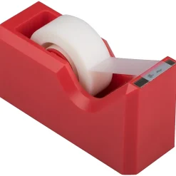 JAM Paper Desk Supplies Kit, Red, 3/Pack (337841RE)