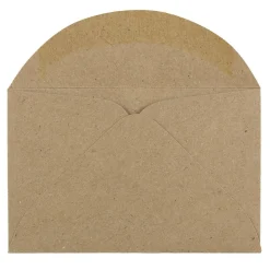 JAM Paper 3Drug Mini Recycled Kraft Envelopes, 2.3125 x 3.625, Brown Kraft Paper Bag, 100/Pack (5207691A)