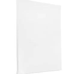 JAM Paper Glossy 2-Sided Tabloid Cardstock, 80 lb., 11" x 17", White, 50 Sheets/Pack (236937597)