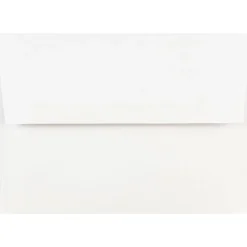 JAM PAPER Gummed A7 Invitation Envelopes, 5 1/4" x 7 1/4", White, 50/Pack (73767I)