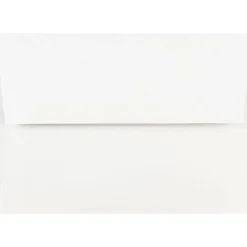 JAM Paper Gummed A7 Invitation Envelopes, 5 1/4" x 7 1/4", White, 250/Box (73767H)
