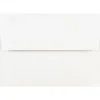 JAM Paper Gummed A7 Invitation Envelopes, 7 1/4" x 5 1/4", Regular White, 100/Pack (73767C)