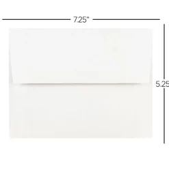 JAM Paper Gummed A7 Invitation Envelopes, 7 1/4