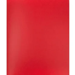 JAM Paper Heavy Duty 10-Pocket Plastic Folder Organizer, Red, 2/Pack (389MP10REJ)