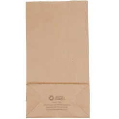 JAM Paper Kraft Lunch Bags, Brown, 25/Pack (690KRBR)