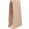 JAM Paper Kraft Lunch Bags, Medium, 9.75" x 5" x 3", Brown Kraft Recycled, 25/Pack (691KRBR)