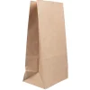 JAM Paper Kraft Lunch Bag, Large, 6" x11" x 3.5", Brown, 500/Pack (692KRBRB)