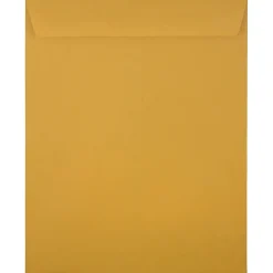 JAM Paper Kraft Open End Catalog Envelope, 11 1/2" x 14 1/2", Brown, 50/Pack (313011452I)