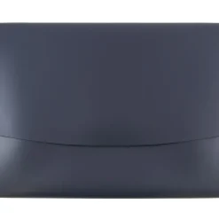 JAM Paper Leather Portfolio Case with Snap Closure, Blue, 12/Carton (2233320840B)