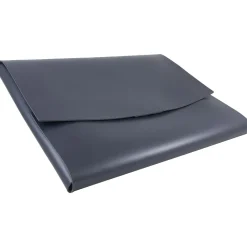 JAM Paper Leather Portfolio Case with Snap Closure, Blue, 12/Carton (2233320840B)