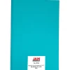 JAM Paper Ledger 65 lb. Cardstock Paper, 11" x 17", Sea Blue, 50 Sheets/Pack (16728482)