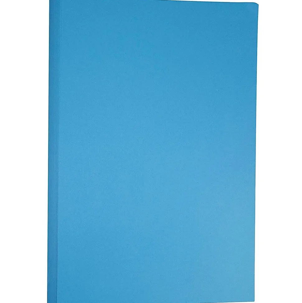 JAM Paper Ledger 65 lb. Cardstock Paper, 11" x 17", Blue, 50 Sheets/Pack (16728479)
