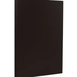 JAM Paper Legal Matte 8.5" x 14" Multipurpose Paper, 28 lbs., Black, 50 Sheets/Pack (64429500)