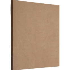 JAM Paper Matte 60 lb. Cardstock Paper, 8.5" x 11", Brown Kraft, 50 Sheets/Pack (LEKR120606)