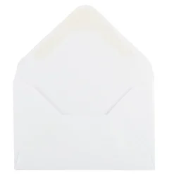 JAM Paper Mini Commercial Envelopes, 2.75 x 3.75, White, 50/Pack (201246i)