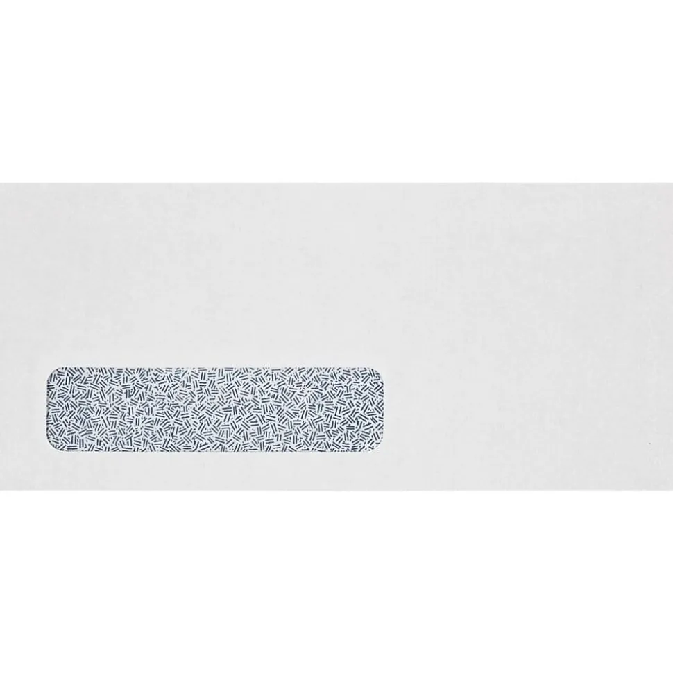 JAM Paper Moistenable Glue Security Tinted #10 Business Envelopes, 4 1/8" x 9 1/2", 250/Pack (92021-250)