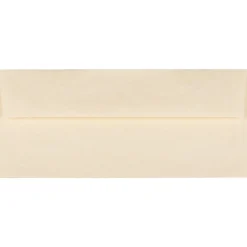 JAM Paper Open End #10 Business Envelope, 4 1/8" x 9 1/2", Natural, 50/Pack (900926651I)