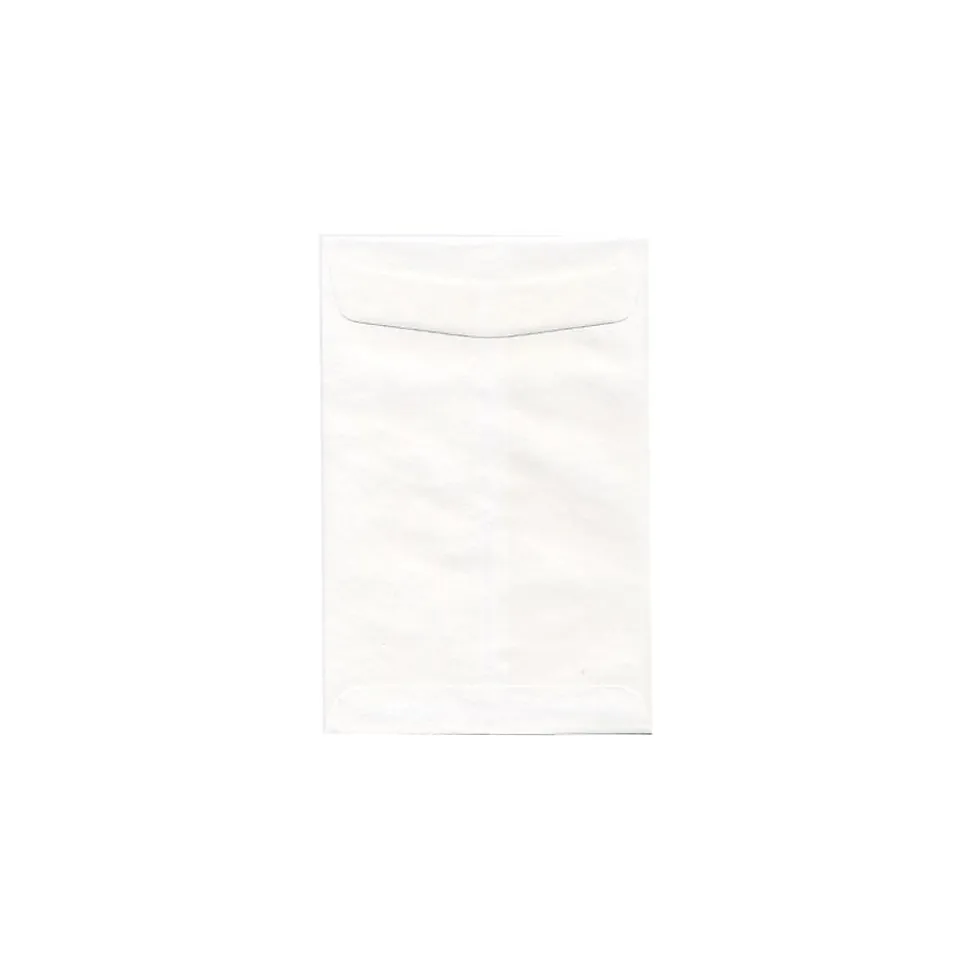 JAM Paper Open End #1 Catalog Envelope, 6" x 9", White, 1000/Carton (01623192B)
