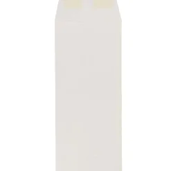 JAM Paper Open End #10 Currency Envelope, 4 1/8" x 9 1/2", White, 50/Pack (49856I)