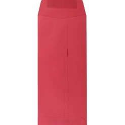 JAM Paper Open End #10 Currency Envelope, 4 1/8" x 9 1/2", Red, 50/Pack (25048I)