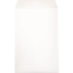 JAM Paper Open End Catalog Envelope, 6" x 9", White, 50/Pack (1623192I)