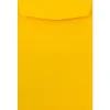 JAM Paper Open End Catalog Envelope, 6" x 9", Yellow, 50/Pack (212815443FI)