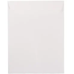 JAM Paper Open End Catalog Envelopes, 9" x 12", White, 100/Pack (212816044f)
