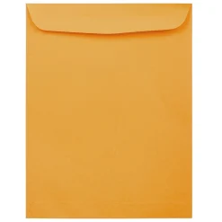 JAM Paper Open End Kraft Catalog Envelopes, 12" x 15 1/2", Brown Kraft, 25/Pack (900493255A)