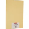 JAM Paper Parchment 65 lb. Cardstock Paper, 8.5" x 14", Antique Gold Yellow, 50 Sheets/Pack (17128864)