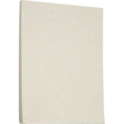 JAM Paper Parchment 65 lb. Cardstock Paper, 8.5" x 11", Brown, 250 Sheets/Ream (96700100B)