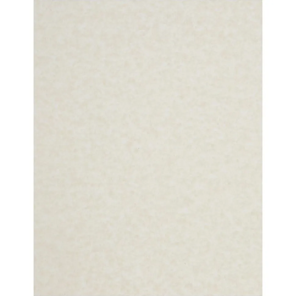 JAM Paper Parchment 65 lb. Cardstock Paper, 8.5" x 11", Brown, 250 Sheets/Ream (96700100B)