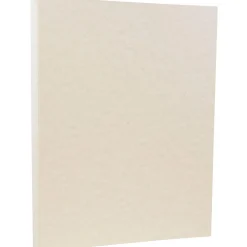 JAM Paper Parchment 65 lb. Cardstock Paper, 8.5" x 11", Pewter Gray, 50 Sheets/Ream (96600800)