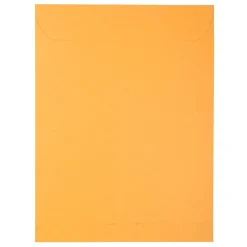 JAM Paper Peel & Seal Kraft Open End Catalog Envelope, 9 1/2