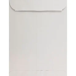 JAM Paper Peel & Seal Open End #13 Catalog Envelope, 10" x 13", Grey, 1000/Carton (12931116B)