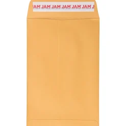JAM Paper Peel and Seal Kraft Open End Catalog Envelope, 6" x 9", Brown, 500/Pack (13034199C)