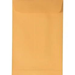 JAM Paper Peel and Seal Kraft Open End Catalog Envelope, 6
