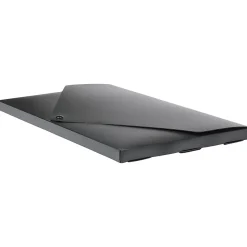 JAM Paper Plastic Portfolio Case with Snap Closure, Black (2254027)