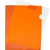 JAM Paper® Plastic Sleeves, 9" x 12", Orange, 12/Pack (226330937)