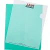 JAM Paper® Plastic Sleeves, 9" x 12", Green, 12/Pack (226325846)