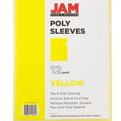 JAM Paper Plastic Sleeves, 9
