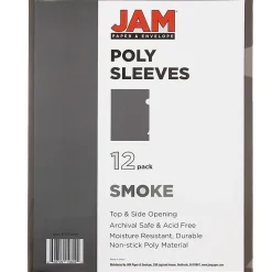 JAM Paper® Plastic Sleeves, 9