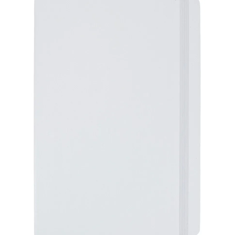 JAM Paper Pocket Notebook, 5.875" x 8.5", Narrow Ruled, 100 Sheets, White (340526604)